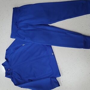 H&M Sport 2 Piece Cobalt Royal Blue Track Set Size 3/4T